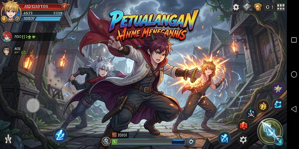 Gameplay seru dan penuh warna dari ASD123.