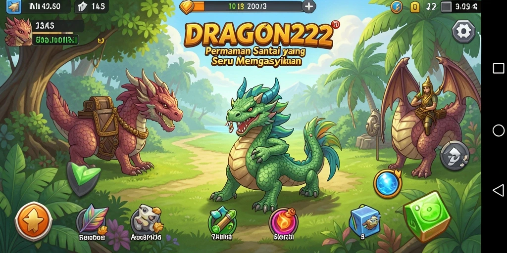 Tampilan gameplay <strong>DRAGON222</strong> yang menarik dan penuh warna.