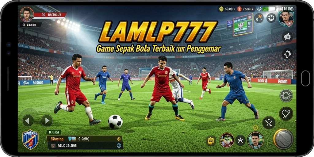 Tampilan gameplay yang mendebarkan dalam LAMPU777, memperlihatkan aksi di lapangan.