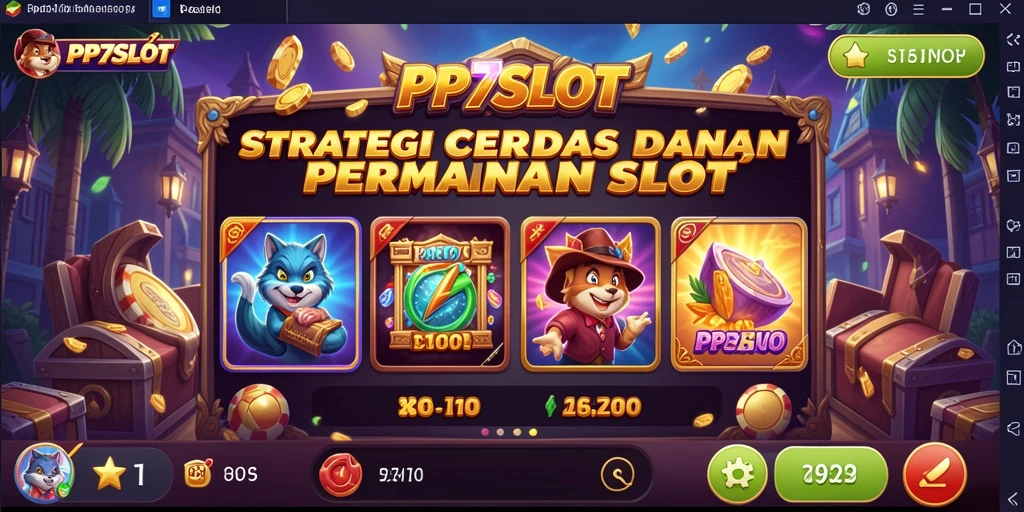 Tampilan gameplay yang seru dan strategis dalam PP7SLOT.