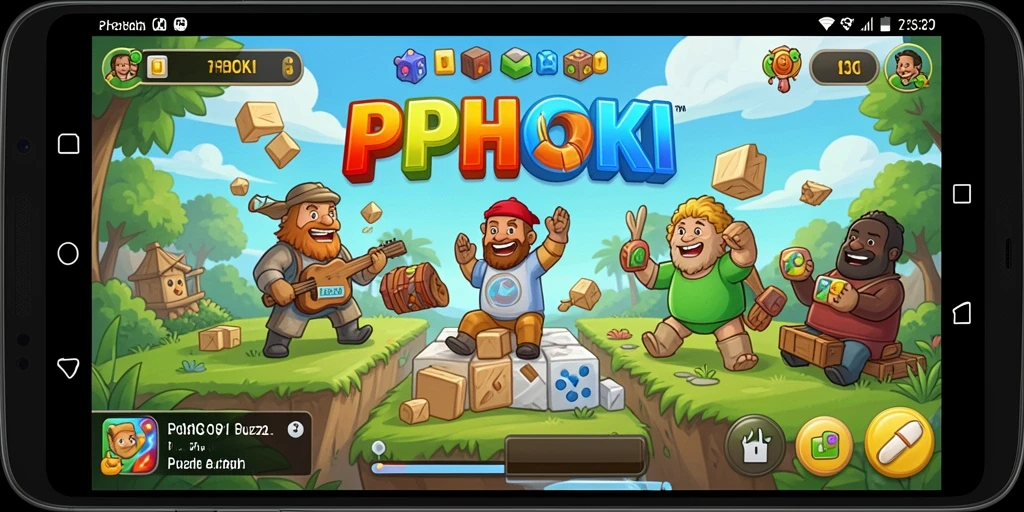 Tampilan gameplay PPHOKI yang mengasyikkan dan penuh tantangan.