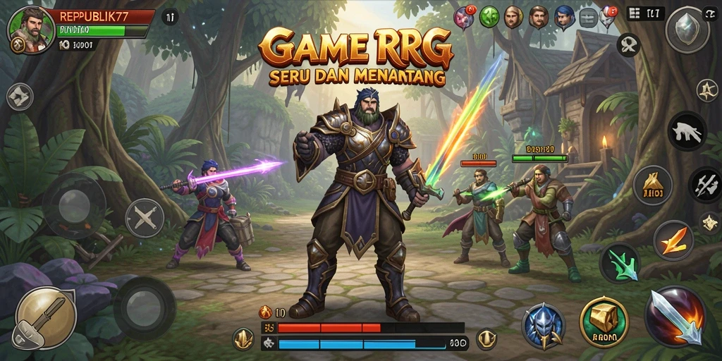Screenshot gameplay REPUBLIK77 yang menggambarkan petualangan seru.