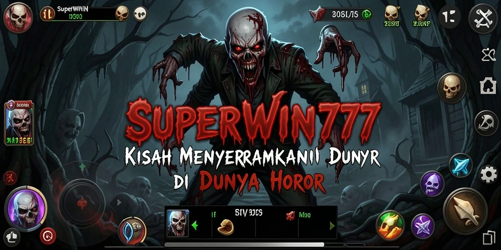 Screenshot menampilkan gameplay menyeramkan dari SUPERWIN777 yang mendebarkan.